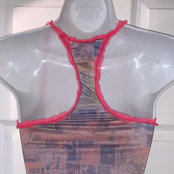 Vintage Robert Cavalli Passport to the World Cami - Picture 5 of 9